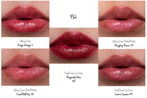 ysl lip stain 409|YSL burgundy lip stain.